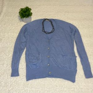 🎈Zara Wedgewood Blue Cardigan